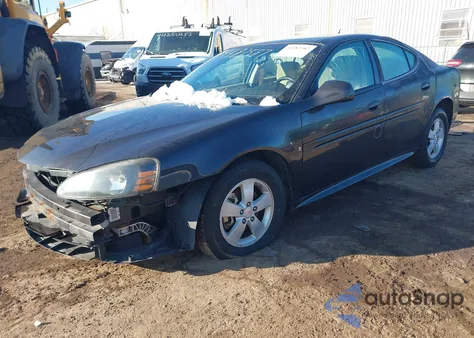 2008 Pontiac Grand Prix из США, поврежденный, VIN 2G2WP552181177349